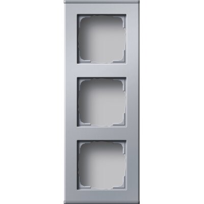 GIRA Profil 3-fach senkrecht + waagerecht Profil 55 Aluminium