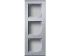 GIRA Profil 3-fach senkrecht + waagerecht Profil 55 Aluminium