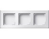 GIRA Profil 3-fach senkrecht + waagerecht Profil 55 Aluminium Reinweiß(lackiert)