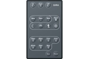 GIRA IR-Fernbedienung PIR KNX Zubehör