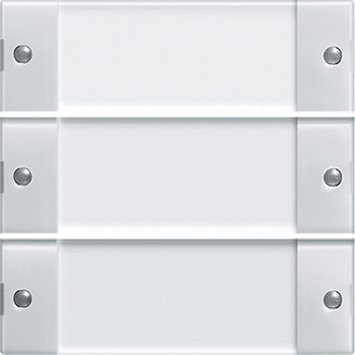 GIRA Wippenset 3-fach BSF System 55 Klar/Reinweiß