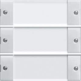 GIRA Wippenset 3-fach BSF System 55 Klar/Reinweiß