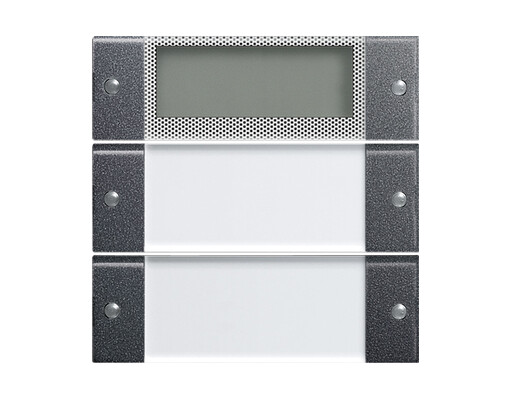 GIRA Wippenset 2-fach Plus BSF System 55 Klar/Anthrazit