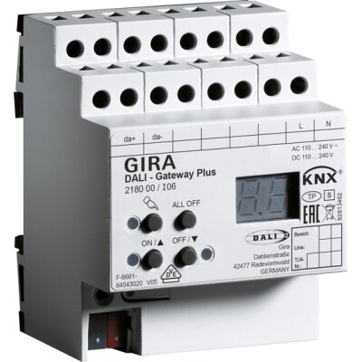 GIRA DALI Gateway Plus KNX REG