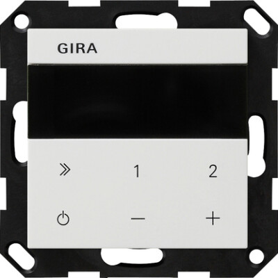GIRA UP-Radio IP System 55 Reinweiß