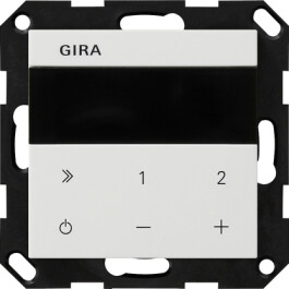 GIRA UP-Radio IP System 55 Reinweiß
