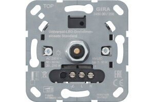 GIRA S3000 Uni-LED-Drehdimmeins. Standard Einsatz