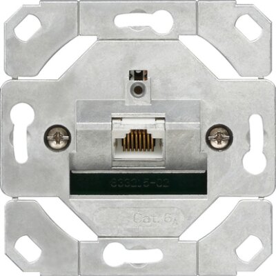 GIRA Netzwerk Cat.6<SUB>A</SUB> 1-fach Einsatz