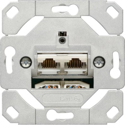GIRA Netzwerk Cat.6A 2-fach Einsatz
