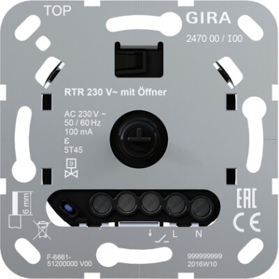 GIRA RTR 230 V Öffner Einsatz