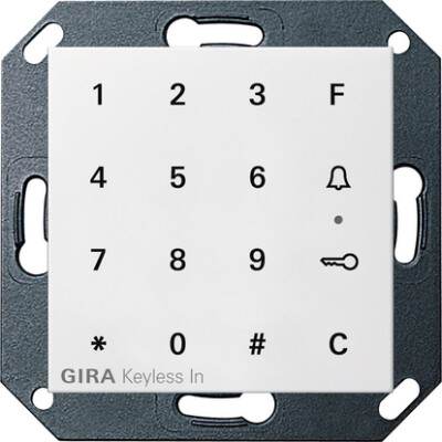 GIRA Gira Keyless In Codetastatur System 55 Reinweiß