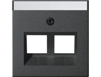 GIRA Abdeckung 30° + BSF f. Tragring MJ 2-fach System...