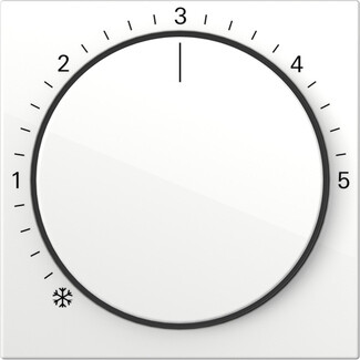 GIRA Abdeckung RTR System 55 Reinweiß