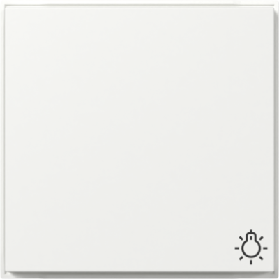 GIRA Wippe Symbol Licht Gira TX_44 (WG UP) Reinweiß