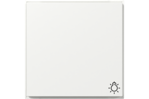 GIRA Wippe Symbol Licht Gira TX_44 (WG UP) Reinweiß