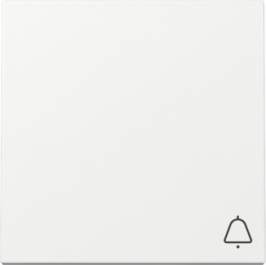 GIRA Wippe Symbol Klingel System 55 Reinweiß