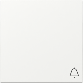 GIRA Wippe Symbol Klingel System 55 Reinweiß m