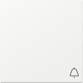 GIRA Wippe Symbol Klingel System 55 Reinweiß m