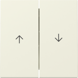 GIRA Wippe 2-fach Pfeil System 55 Cremeweiß