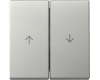 GIRA Wippe 2-fach Pfeil System 55 Edelstahl