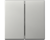 GIRA Wippe 2-fach System 55 Edelstahl