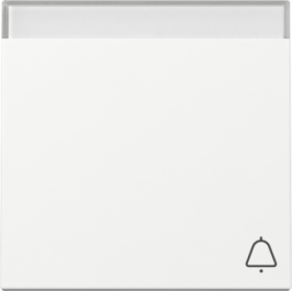 GIRA Wippe Symbol Klingel + BSF System 55 Reinweiß