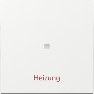 GIRA Wippe Kontrollf. + Heizung Ein/Aus System 55 Reinweiß