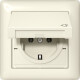 GIRA SCHUKO-Steckdose KD + Set IP44 + Rahmen 1-fach Gira Standard 55 Cremeweiß