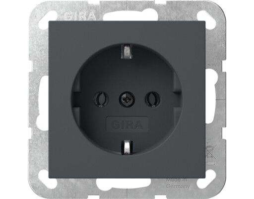 GIRA SCHUKO-Steckdose SRK System 55 Anthrazit