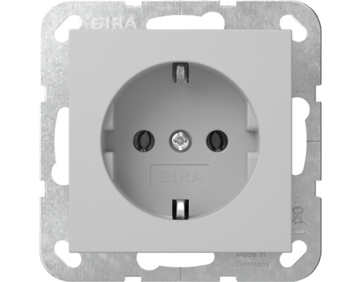 GIRA SCHUKO-Steckdose System 55 Grau m