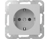 GIRA SCHUKO-Steckdose System 55 Grau m