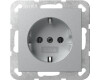 GIRA SCHUKO-Steckdose System 55 F Alu