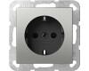 GIRA SCHUKO-Steckdose System 55 Edelstahl