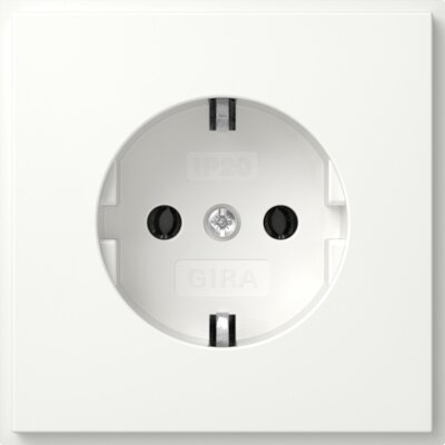 GIRA SCHUKO-Steckdose (IP20) Gira TX_44 Reinweiß