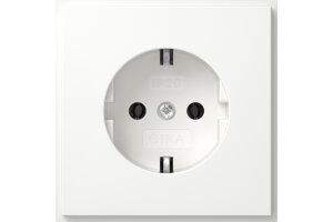 GIRA SCHUKO-Steckdose (IP20) Gira TX_44 Reinweiß