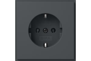GIRA SCHUKO-Steckdose (IP20) Gira TX_44 Anthrazit