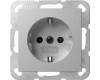 GIRA SCHUKO-Steckdose SP System 55 F Alu