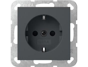 GIRA SCHUKO-Steckdose SP System 55 Anthrazit