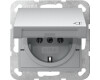 GIRA SCHUKO-Steckdose KD System 55 F Alu