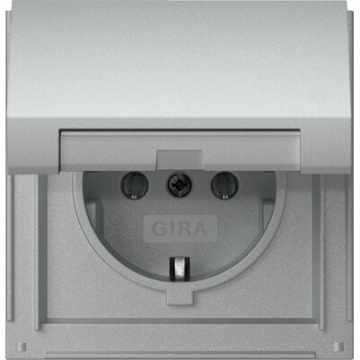GIRA SCHUKO-Steckdose KD Gira TX_44 F Alu