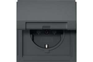 GIRA SCHUKO-Steckdose KD Gira TX_44 Anthrazit