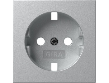 GIRA EZ-TL: Abdeckung SCHUKO-Steckdose System 55