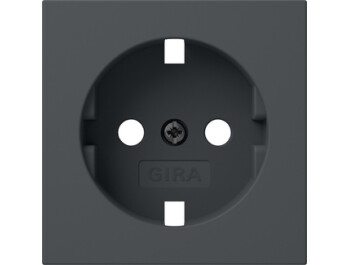GIRA EZ-TL: Abdeckung SCHUKO-Steckdose System 55
