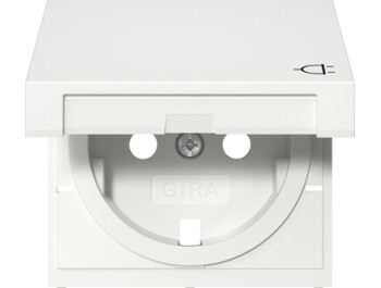 GIRA EZ-TL: Abdeckung SCHUKO-Steckdose KD System 55