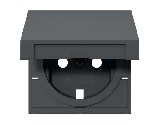 GIRA EZ-TL: Abdeckung SCHUKO-Steckdose KD System 55