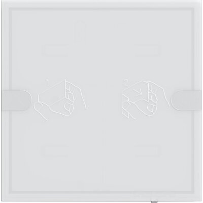 GIRA Tastsensor 4.95 Komfort 1-fach OneKNX Weiß