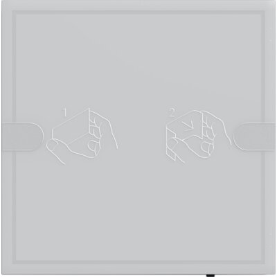 GIRA Tastsensor 4.95 Komfort 1-fach OneKNX Anthrazit