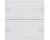 GIRA Tastsensor 4.95 Komfort 2-fach OneKNX Weiß