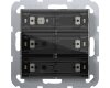 GIRA Tastsensor 4.55 Standard 3-fach KNX