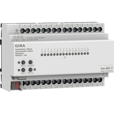 GIRA Schalt-/Jalousieaktor 16-fach/8-fach 16 A Std OneKNX REG